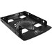 Vantec HDA-259A Drive Bay Adapter Internal - Black - 2 x Total Bay - 2 x 2.5" Bay