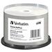 Verbatim DVD+R DL 8.5GB 8X DataLifePlus White Thermal Printable, Hub Printable - 50pk Spindle - 120mm - Printable - Thermal Printable