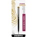 Zebra Pen Twist Ballpoint StylusPen - Integrated Writing Pen - 1 Pack - 0.24" - Metal - Black - Tablet Device Supported