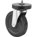 Lorell Industrial Wire Shelving Caster Kit - 5" (127 mm) Diameter - Black - 4 / Set