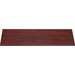 Lorell 42" Lateral Files Laminate Tops - 42" Width x 18.6" Depth x 1" Height x 1" Thickness - Mahogany