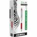Zebra Pen Z-Grip Flight Retractable Pens - Bold Pen Point - 1.2 mm Pen Point Size - Retractable - Red - 1 Each  