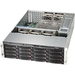 Supermicro SuperChassis SC836BE16-R1K28B System Cabinet - Rack-mountable - Black - 3U - 16 x Bay - 5 x Fan(s) Installed - 2 x 1280 W - ATX, EATX Motherboard Supported - 5 x Fan(s) Supported - 16 x External 3.5" Bay - 7x Slot(s) - 2 x USB(s)