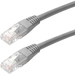 4XEM 6FT Cat5e Molded RJ45 UTP Network Patch Cable (Gray) - 6 ft Category 5e Network Cable for Notebook, Network Device - First End: 1 x RJ-45 Network - Male - Second End: 1 x RJ-45 Network - Male - 1 Gbit/s - Patch Cable - CMG - 26 AWG - Gray - 1