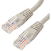 4XEM 1FT Cat6 Molded RJ45 UTP Ethernet Patch Cable (Gray) - 1 ft Category 6 Network Cable for Network Device, Notebook - First End: 1 x RJ-45 Network - Male - Second End: 1 x RJ-45 Network - Male - Patch Cable - Gray - 1