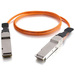 C2G 150m QSFP+/QSFP+ 40G InfiniBand Active Optical Cable - Fiber Optic for Network Device - Active QSFP+ (SFF-8436) - Active QSFP+ (SFF-8436) - 40Gb - 150m - Orange