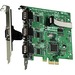 Brainboxes 4 Port RS232 PCI Express Serial Card (3x9 pin ports + 1x9 pin port) - Plug-in Card - PCI Express x1 - PC - 1 x Number of Serial Ports Internal - 3 x Number of Serial Ports External - TAA Compliant