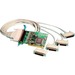 Brainboxes 4 Port RS232 PCI Serial Port Card DB25 - Universal PCI - 4 x DB-25 RS-232 - Serial, Via Cable - Plug-in Card - TAA Compliant