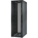 APC by Schneider Electric NetShelter SX AR3157X617 Rack Cabinet - For Blade Server, Converged Infrastructure - 48U Rack Height x 19" Rack Width x 36.02" Rack Depth - Black - 2250 lb Dynamic/Rolling Weight Capacity - 3000 lb Static/Stationary Weight Capaci