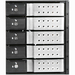 iStarUSA BPN-DE350SS Drive Enclosure - Serial ATA Host Interface Internal - Black, Silver - 5 x Total Bay - 5 x 3.5" Bay