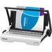 Fellowes Star™+ 150 Manual Comb Binding Machine - CombBind - 150 Sheet(s) Bind - 15 Punch - 3.1" x 17.7" x 9.8" - White, Black