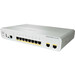 Cisco Catalyst 2960CPD-8PT-L Ethernet Switch - 8 Ports - Manageable - Fast Ethernet, Gigabit Ethernet - 10/100Base-TX, 10/100/1000Base-T - Refurbished - 2 Layer Supported - Twisted Pair - PoE Ports - 1U - Rack-mountable, Desktop, Wall Mountable - Lifetime
