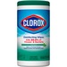 Clorox Commercial Solutions Disinfecting Wipe (Fresh Scent) - Wipe - Fresh Scent - 75 / Tub - 1 Each