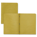 Hilroy Enviro Plus Letter Recycled Report Cover - 1/3" x 7/16" - 50 Sheet Capacity - 3 Fastener(s) - Yellow - 100% Recycled - 25 Box