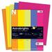 Astrobrights Color Card Stock "Happy" , 5 Assorted Colours - Letter - 8 1/2" x 11" - 65 lb Basis Weight - 250 / Pack - Acid-free, Lignin-free - Cosmic Orange, Solar Yellow, Terra Green, Venus Violet, Fireball Fuchsia