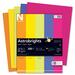 Astrobrights Color Copy Paper "Happy" , 5 Assorted Colours - Letter - 8 1/2" x 11" - 24 lb Basis Weight - 500 / Ream - Acid-free, Lignin-free - Cosmic Orange, Solar Yellow, Terra Green, Venus Violet, Fireball Fuchsia