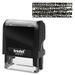 Trodat Climate Neutral Self-Ink I.D. Protect Stamp - Message Stamp - 1.88" (47.63 mm) Impression Width x 0.75" (19.05 mm) Impression Length - Black - 1 Each