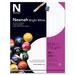 Neenah Bright White Cardstock - 96 Brightness - Letter - 8 1/2" (215.90 mm) x 11" (279.40 mm) - 65 lb (29483.50 g) Basis Weight - Smooth - Heavyweight, Acid-free, Lignin-free - Bright White - 250 Sheets - 250 / Pack
