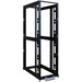 Tripp Lite 42U 4-Post Open Frame Rack Cabinet 36" Depth No Sides, Drs, Roof - 42U Rack Height x 19" Rack Width - Black - 3000 lb Dynamic/Rolling Weight Capacity - 3000 lb Static/Stationary Weight Capacity