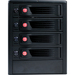 CRU 4-Bay 6Gps SAS/SATA JBOD Tower with Single SFF8088 Multilane Connection - 4 x HDD Supported - RAID Supported JBOD - 4 x Total Bays - 4 x 3.5" Bay - Tower