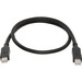 Sonnet Thunderbolt Cable - 3.28 ft Thunderbolt Data Transfer Cable for Storage Equipment - First End: 1 x Thunderbolt - Male - Second End: 1 x Thunderbolt - Male - Black