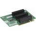 Supermicro RSC-R2UU-2E2E4R Riser Card - 3 x PCI Express 2.0 x4 - PCI Express x8 - 2U Chasis