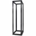 APC by Schneider Electric NetShelter 4 Post Open Frame Rack 44U Square Holes - For Networking - 44U Rack Height x 19" Rack Width - Floor Standing - Black - 2004.20 lb Static/Stationary Weight Capacity