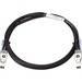 HPE 2920 3.0m Stacking Cable - 9.84 ft Network Cable for Network Device, Switch - Stacking Cable - Black
