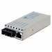 miConverter 10/100 Ethernet Fiber Media Converter RJ45 SC Single-Mode 30km Wide Temp - 1 x 10/100BASE-TX, 1 x 100BASE-LX, No Power Adapter, Lifetime Warranty