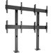 Chief FUSION LBM2X2U Floor Mount for Flat Panel Display - Black - Adjustable Height - 42" to 50" Screen Support - 500 lb Load Capacity