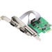 SYBA Multimedia 3-port (2x Serial; 1x Parallel) PCIe Serial/ Parallel Combo Controller Card - Low-profile Plug-in Card - PCI Express x1 - PC, Mac - 1 x Number of Parallel Ports External - 2 x Number of Serial Ports External
