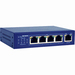 4XEM 4-Port PoE+(Plus) 25.5Watt 10/100Mbps Ethernet Switch - 4 Ports - Fast Ethernet - 10/100Base-TX - 2 Layer Supported - Power Supply - Twisted Pair - PoE Ports - Desktop - 1 Year Limited Warranty