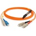 AddOn 1m SC (Male) to SC (Male) Orange OM2 & OS1 Duplex Fiber Mode Conditioning Cable - 100% compatible and guaranteed to work