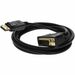 6ft DisplayPort 1.2 Male to DVI-D Dual Link (24+1 pin) Male Black Cable For Resolution Up to 2560x1600 (WQXGA) - 100% compatible and guaranteed to work