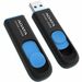 Adata DashDrive UV128 - 64 GB - USB 3.0 - 90 MB/s Read Speed - 40 MB/s Write Speed - Black, Blue - Lifetime Warranty