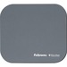 Fellowes Microban® Mouse Pad - Graphite - 8" x 9" x 0.13" Dimension - Graphite - Rubber - Wear Resistant, Tear Resistant, Scratch Resistant, Skid Proof - 1 Pack
