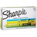 Sharpie Accent Highlighter - Liquid Pen - Micro Marker Point - Chisel Marker Point Style - Yellow Pigment-based Ink - 1 Dozen