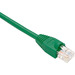 Unirise Cat.6 Patch Network Cable - 30 ft Category 6 Network Cable for Network Device - First End: 1 x RJ-45 Network - Male - Second End: 1 x RJ-45 Network - Male - Patch Cable - Green