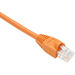Unirise Cat.6 Patch Network Cable - 30 ft Category 6 Network Cable for Network Device - First End: 1 x RJ-45 Network - Male - Second End: 1 x RJ-45 Network - Male - Patch Cable - Orange