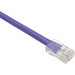 Unirise Cat.6 Patch UTP Network Cable - 10 ft Category 6 Network Cable for Network Device - First End: 1 x RJ-45 Network - Male - Second End: 1 x RJ-45 Network - Male - Patch Cable - Purple