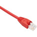 Unirise Cat.6 Patch Network Cable - 3 ft Category 6 Network Cable for Network Device - First End: 1 x RJ-45 Network - Male - Second End: 1 x RJ-45 Network - Male - Patch Cable - Shielding - Red