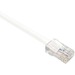 Unirise Cat.6 Patch UTP Network Cable - 4 ft Category 6 Network Cable for Network Device - First End: 1 x RJ-45 Network - Male - Second End: 1 x RJ-45 Network - Male - Patch Cable - White
