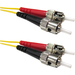Weltron 10m ST/ST Single Mode 9/125M Yellow Fiber Patch Cable - 32.81 ft Fiber Optic Network Cable for Network Device - First End: 2 x ST Network - Male - Second End: 2 x ST Network - Male - Patch Cable - Yellow