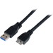 StarTech.com 1m (3ft) Certified SuperSpeed USB 3.0 (5Gbps) A to Micro B Cable - M/M - Connect your Micro-B USB 3.0 devices, with this high-quality USB 3.0 certified cable - USB 3.2 Gen 1 (5Gbps) Cord - Micro USBcCable - USB 3.0 to Micro USB Cable - USB A 