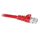 ENET Cat6 Red 5 Foot Patch Cable with Snagless Molded Boot (UTP) High-Quality Network Patch Cable RJ45 to RJ45 - 5Ft - Lifetime Warranty