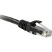 ENET Cat6 Black 25 Foot Patch Cable with Snagless Molded Boot (UTP) High-Quality Network Patch Cable RJ45 to RJ45 - 25Ft - Lifetime Warranty