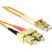 Compaq Compatible 221691-B21 - SC/LC 2 meter OM1 62.5/125 Orange Duplex Multimode PVC Fiver Optic Patch/Jumper Cable - Lifetime Warranty