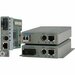 Omnitron Systems 8903N-2-EW Transceiver/Media Converter - 1 x Network (RJ-45) - 1 x SC Ports - 100Base-FX, 10/100Base-TX - 60 km - Desktop, Wall Mountable, Rail-mountable