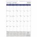 Blueline Blueline DuraGlobe Monthly Wall Calendar - Yearly, Monthly - January 2024 - December 2024 - 1 Month Single Page Layout - 12" x 17" Sheet Size - Twin Wire - Paper - Bilingual, Reinforced - 1 Each