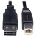 Eaton Tripp Lite Series Universal Reversible USB 2.0 Cable (Reversible A to B M/M), 10 ft. (3.05 m) - (Reversible A to B M/M) 10-ft.